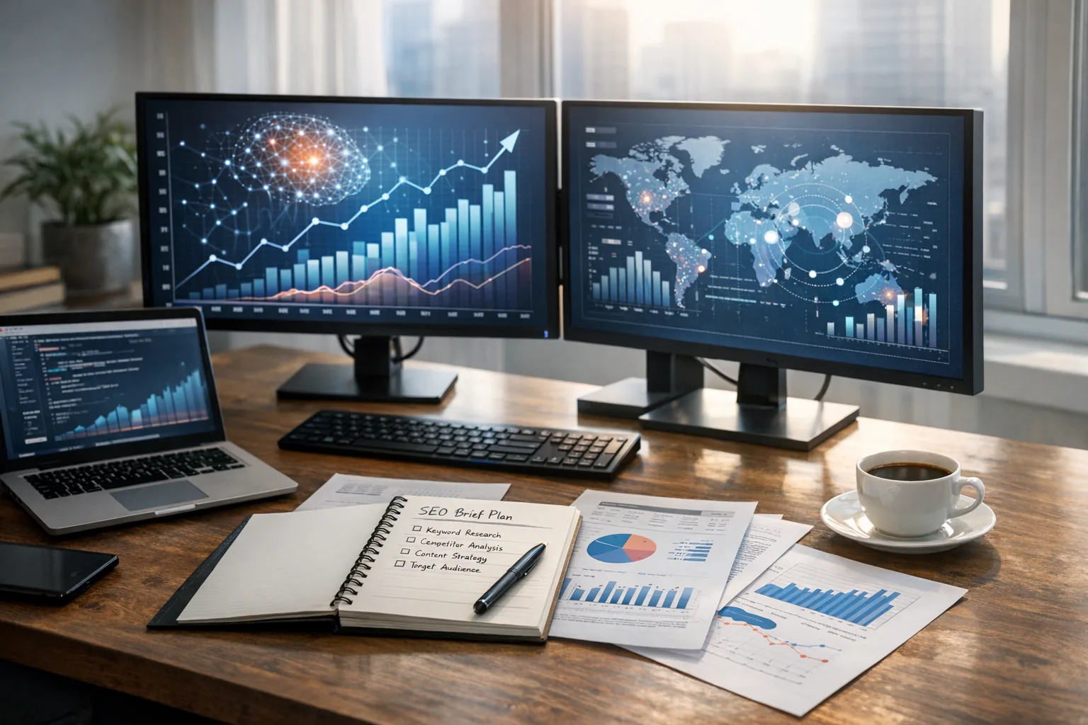 How AI Uses Source Data for Better SEO Briefs